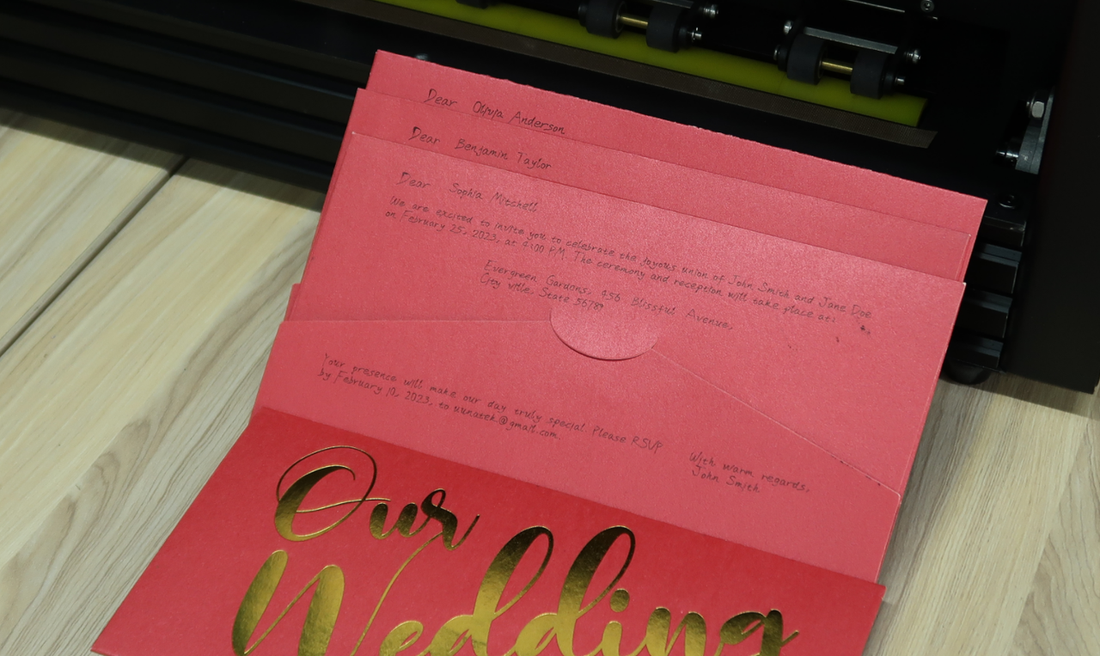 Auto Wedding Invitation Production
