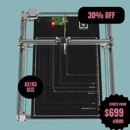 iDraw H SE Robot de Dibujo A3/A2 para Artistas, Arte Generativo y Automatización de Escritura a Mano – Combina el Robusto Hardware iDraw H con el Software Flexible Axidraw