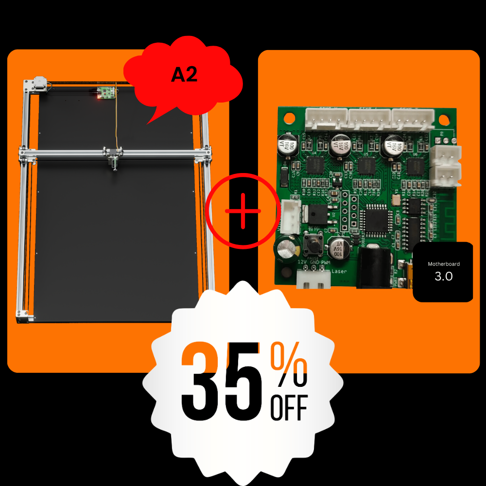 iDraw H SE A2+Paquete con placa base