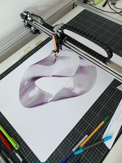 iDraw H A0 Large Format Plotter Drawing Robot Pen Plotter Drawing Machine Writing Machine Signature Machine| UUNA TEK - UUNA TEK CO.,LIMITED