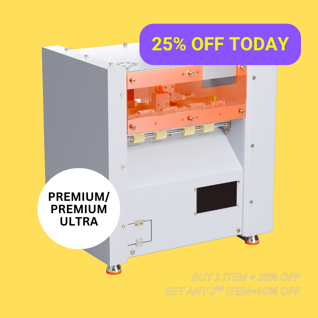 Serie iAuto Premium de UUNA TEK® – La máquina automática de escritura a mano con mayor capacidad del mundo | Escribe hasta 2,400 cartas o 700 sobres por carga | Modelos Premium y Premium Ultra