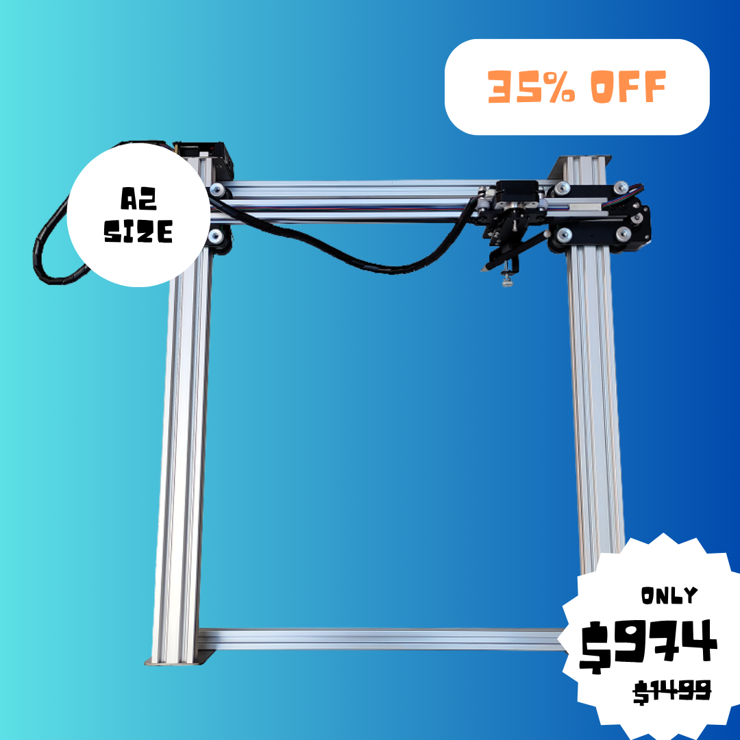 Robot de Dibujo Plotter de Bolígrafo iDraw H A2, Máquina de Dibujo Plotter de Bolígrafo, Dibuja Más Que Tamaño A2