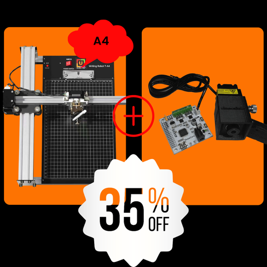iDraw 2.0 A4+Kit con cabezal láser de 2,5 W