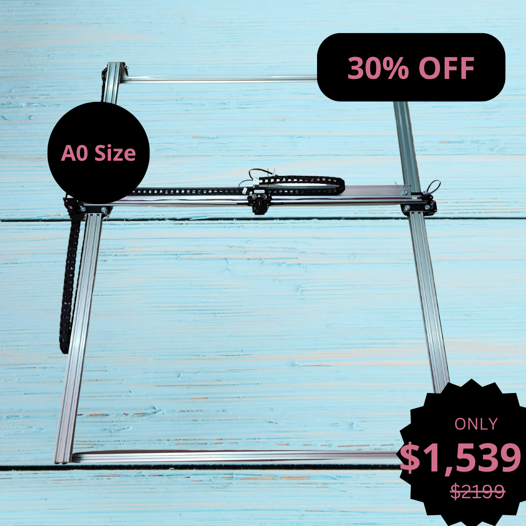 Robot Plotter de Bolígrafo de Gran Formato iDraw H A0, Máquina de Dibujo Plotter de Bolígrafo, Máquina de Escritura, Máquina de Firmas | UUNA TEK