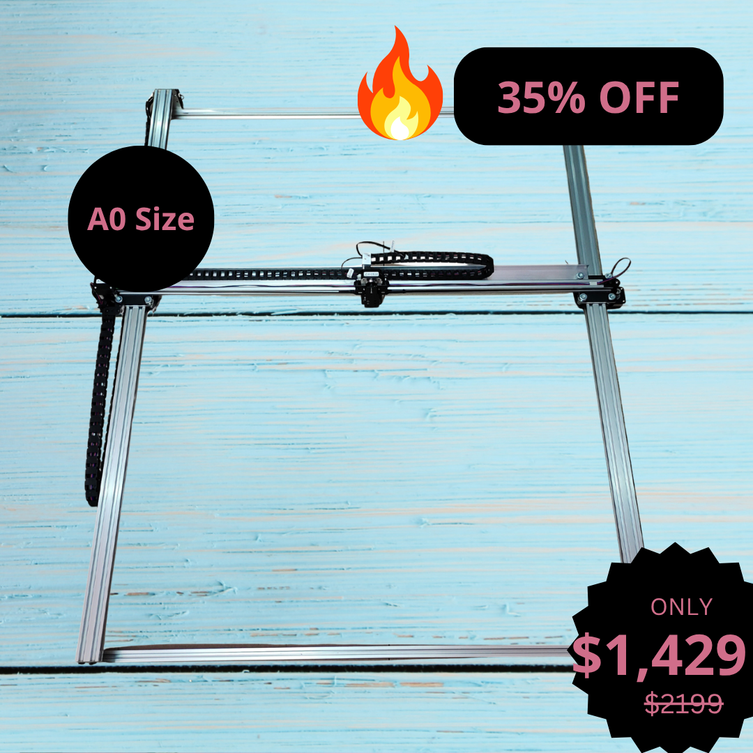 Robot Plotter de Bolígrafo de Gran Formato iDraw H A0, Máquina de Dibujo Plotter de Bolígrafo, Máquina de Escritura, Máquina de Firmas | UUNA TEK