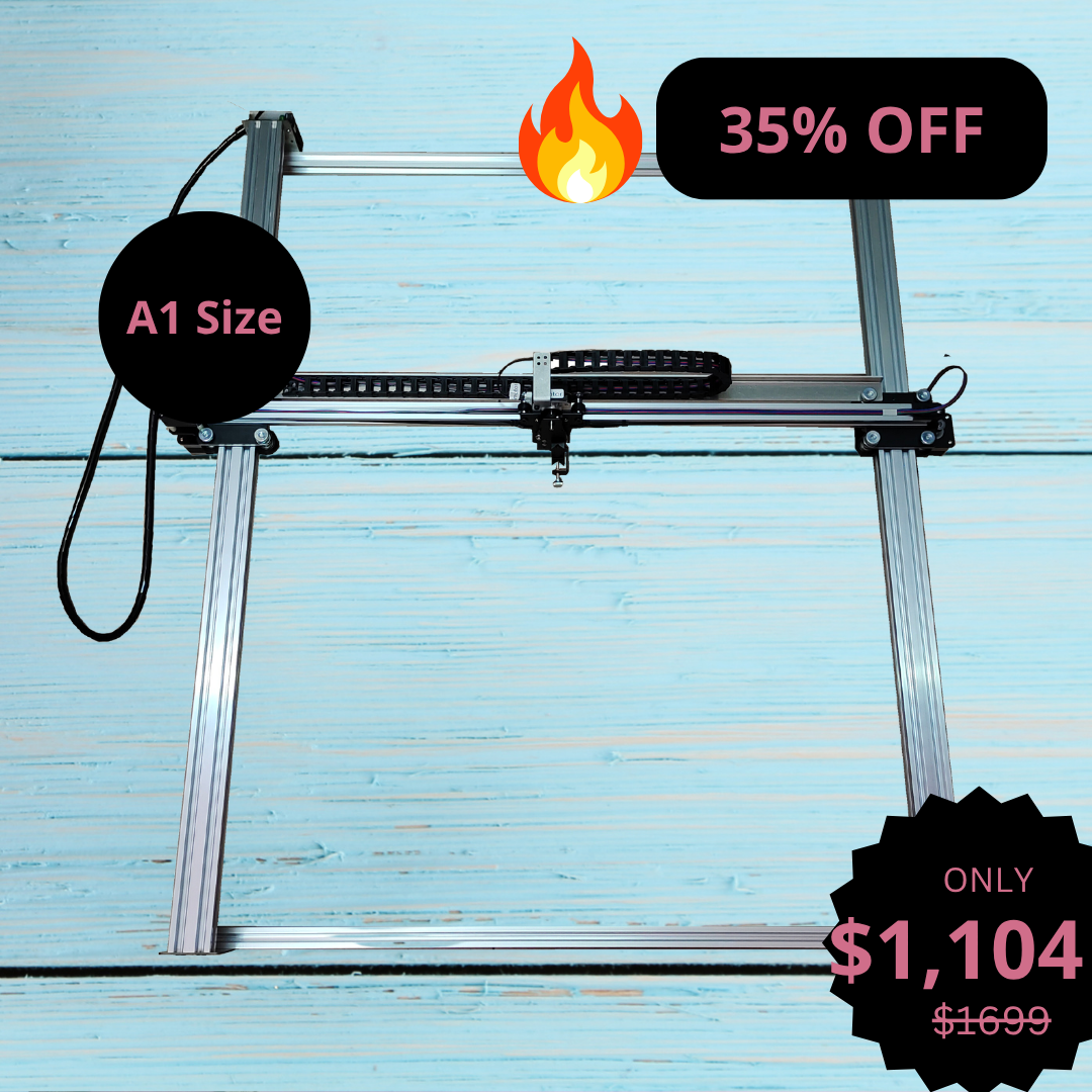 Robot Plotter de Bolígrafo de Gran Formato iDraw H A1, Máquina de Dibujo Plotter de Bolígrafo, Máquina de Escritura, Máquina de Firmas | UUNA TEK