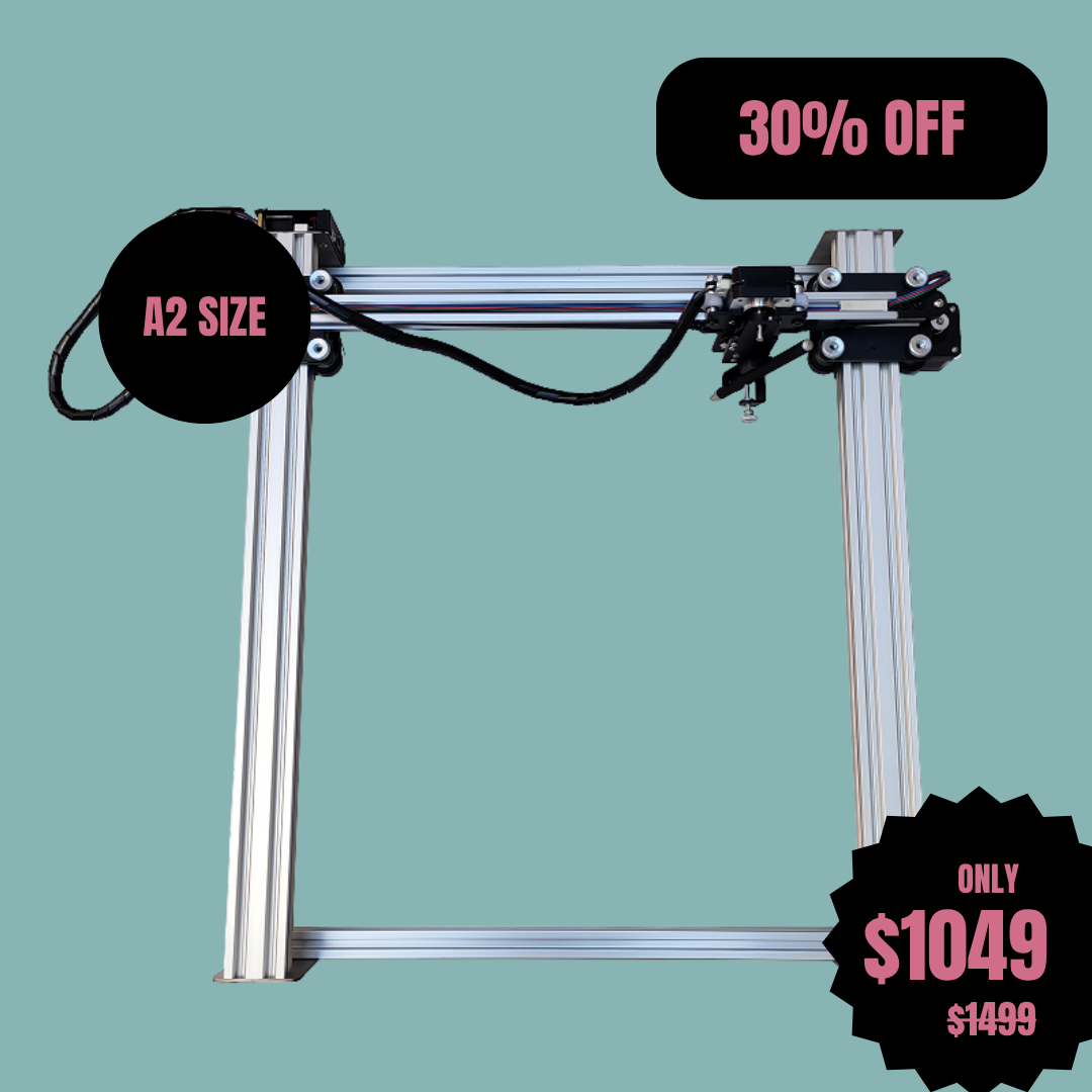 Robot de Dibujo Plotter de Bolígrafo iDraw H A2, Máquina de Dibujo Plotter de Bolígrafo, Dibuja Más Que Tamaño A2