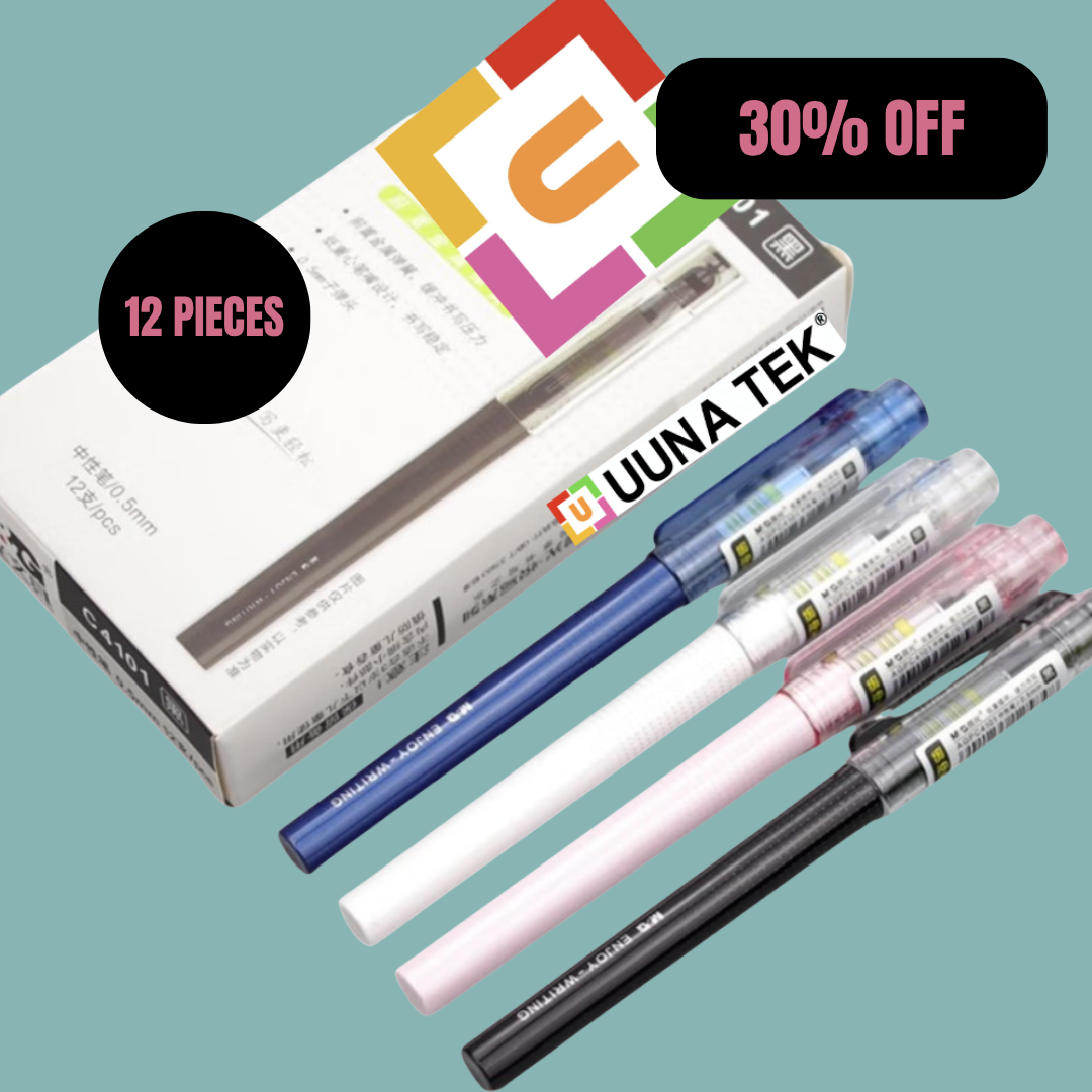 Paquete de Plumas con Amortiguador de Resorte - 12 Piezas