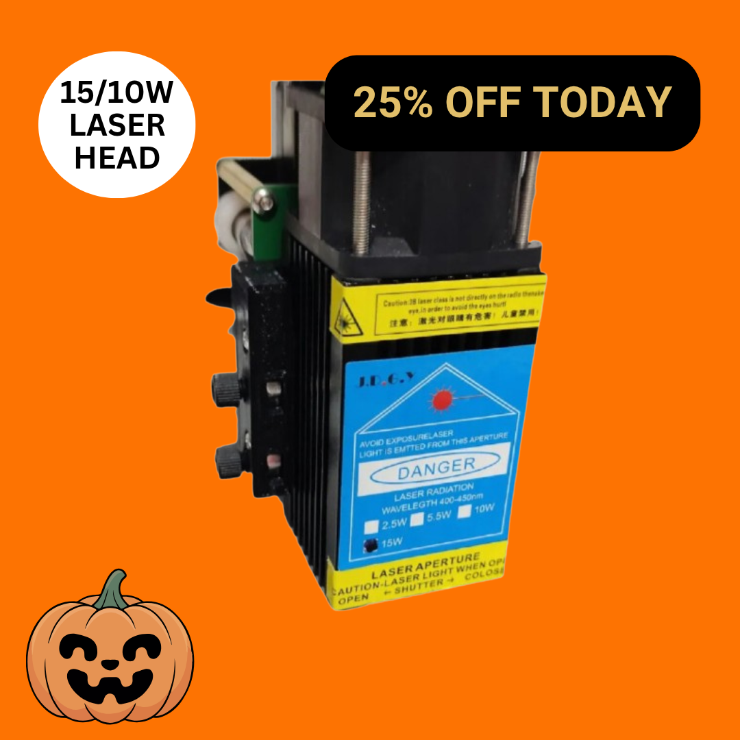 Cabezal láser de 10 W/15 W para UUNA TEK® iDraw H de tamaño A3/A2/A1/A0