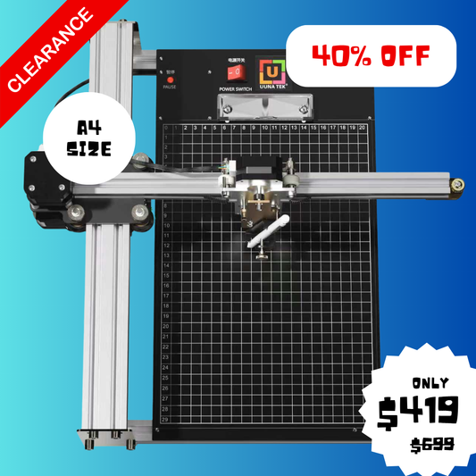 UUNA TEK® iDraw 2.0 - Robot de Dibujo Tamaño A4, Mejor Plotter de Bolígrafo para Principiantes