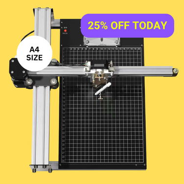 UUNA TEK® iDraw 2.0: robot y máquina de dibujo de tamaño A4, el mejor plotter de bolígrafo para principiantes