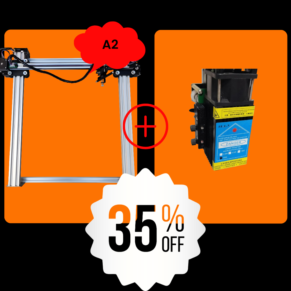 iDraw H A2+Kit con cabezal láser de 10 W
