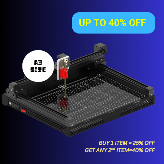 UUNA TEK 3.0 A3 Premium Todo en Uno Preensamblado Robot de Dibujo con Plotter de Bolígrafo con WiFi y Tarjeta SD – Compacto, Más Silencioso, Más Rápido, Más Preciso