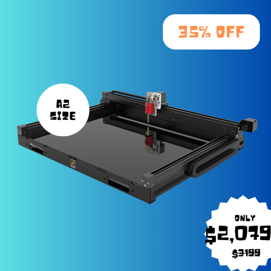 Robot Plotter de Pluma UUNA TEK 3.0 A2 – Todo en Uno con WiFi y Tarjeta SD, Plotter de Precisión Alta de Tamaño Mediano