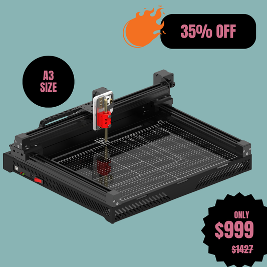 UUNA TEK 3.0 A3 Plotter de Bolígrafo Todo en Uno Premium Preensamblado con WiFi y Tarjeta SD – Compacto, Más Silencioso, Más Rápido, Más Preciso