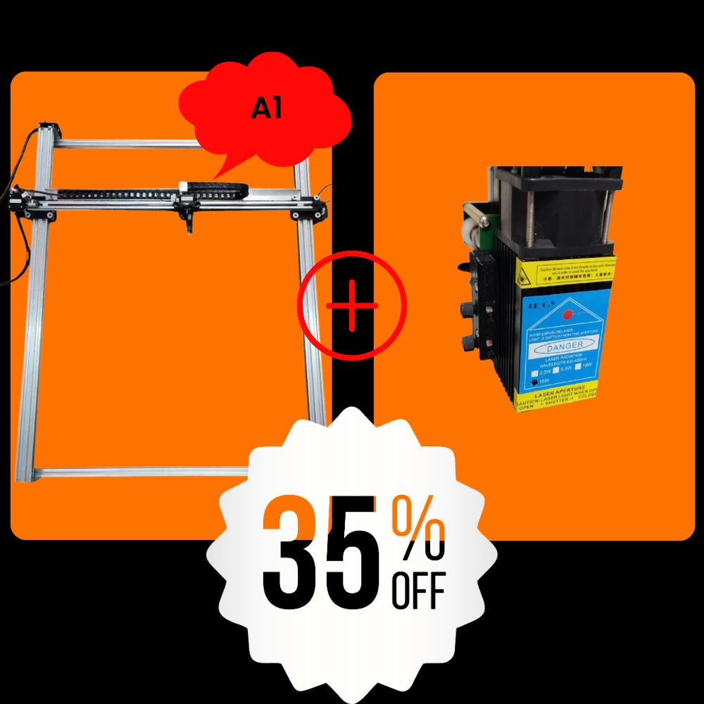 iDraw H A1+Kit con cabezal láser de 15 W