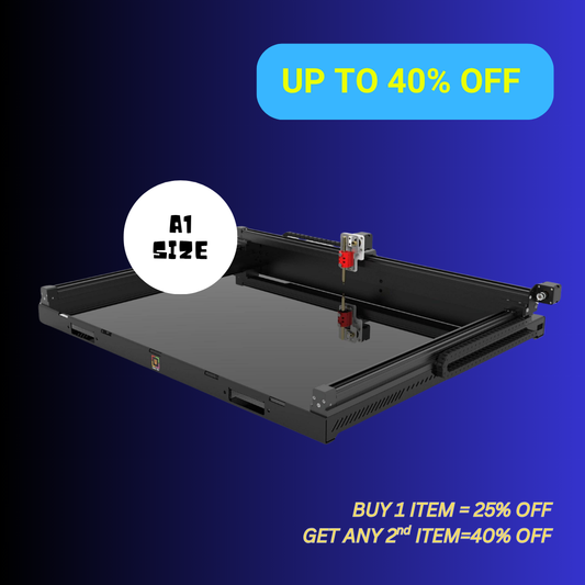 UUNA TEK 3.0 A1 Robot plotter de bolígrafo premium preensamblado todo en uno con WiFi y tarjeta SD – Formato grande, más silencioso, más rápido, más preciso
