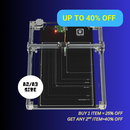 iDraw H SE A3/A2 Robot de Dibujo para Artistas, Arte Generativo y Automatización de Escritura a Mano – Combina el Robusto Hardware iDraw H con el Software Flexible Axidraw