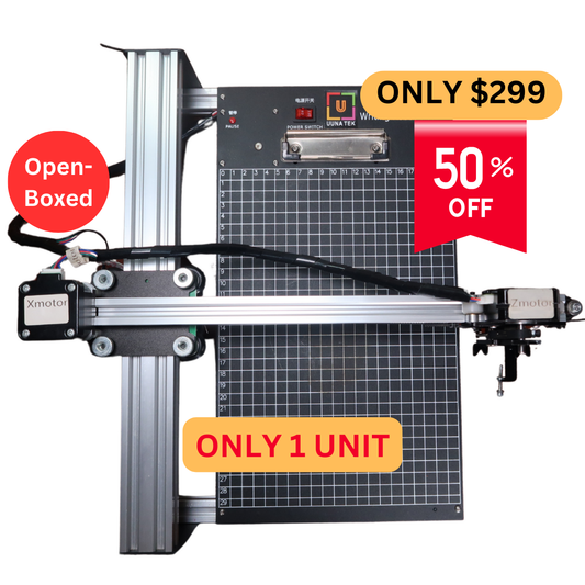 Open-boxed UUNA TEK®  iDraw 2.0 - A4 Size Drawing Robot/Drawing Machine/Homework Machine/Calligraphy Plotter/Handwriting Robot/Pen Plotter/Laser Engraver - UUNA TEK CO.,LIMITED
