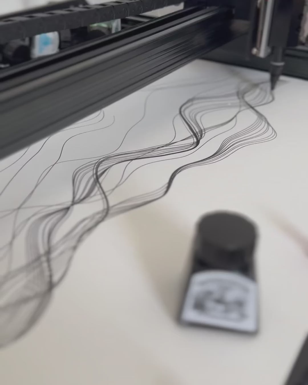 UUNA TEK 3.0 A3 Plotter de Bolígrafo Todo en Uno Premium Preensamblado con WiFi y Tarjeta SD – Compacto, Más Silencioso, Más Rápido, Más Preciso