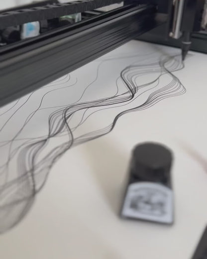 UUNA TEK 3.0 A3 Plotter de Bolígrafo Todo en Uno Premium Preensamblado con WiFi y Tarjeta SD – Compacto, Más Silencioso, Más Rápido, Más Preciso