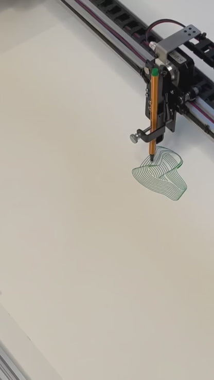 UUNA TEK® iDraw 2.0 - Robot de Dibujo Tamaño A4, Mejor Plotter de Bolígrafo para Principiantes