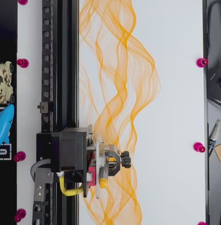 UUNA TEK 3.0 A3 Plotter de Bolígrafo Todo en Uno Premium Preensamblado con WiFi y Tarjeta SD – Compacto, Más Silencioso, Más Rápido, Más Preciso