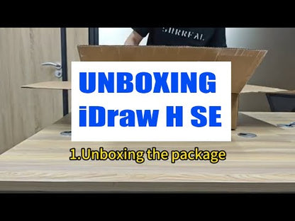 iDraw H SE A3/A2 CoreXY reacondicionado Robot de dibujo para artistas – Combina el hardware robusto iDraw H con el software flexible Axidraw