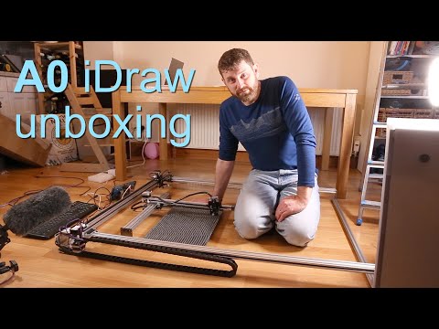 Robot Plotter de Bolígrafo de Gran Formato iDraw H A0, Máquina de Dibujo Plotter de Bolígrafo, Máquina de Escritura, Máquina de Firmas | UUNA TEK